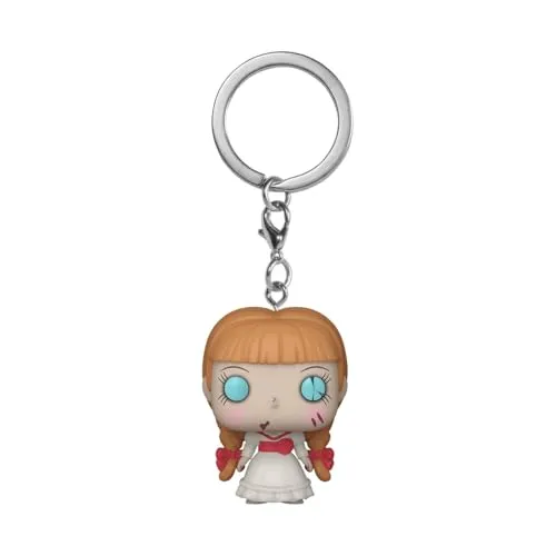 Funko Pop Keychain: Horror 1 - Annabelle- Neuartiger Schlüsselanhänger - Vinyl-Minifigur Zum Sammeln - Strumpffüller - Geschenkidee - Offizielle Handelswaren - Horror Fans - Minifigur