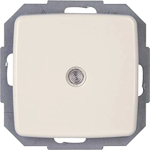 Kopp 1 Stück Einsatz Taster RIVO Reinweiß (RAL 9010) 586371082