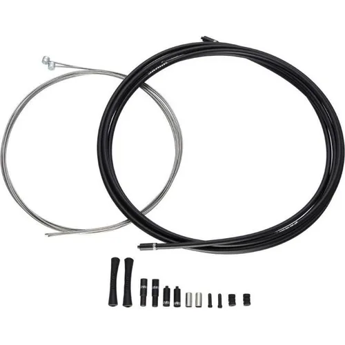 SRAM Renn-Bremszugkit Slickwire XL - 1350mm/2750mm lang schwarz - Brems- und Schaltzüge für Rennräder, langlebig und zuverlässig für präzise Bremskontrolle, ideal für anspruchsvolle Fahrer.
