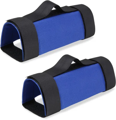 2er Set Relingsrutenhalter zum Bootsangeln mit verstellbarem Klett-System