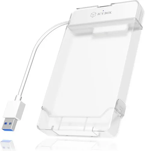 Icy Box IB-AC703-U3 externes Festplattengehäuse - Praktisches Gehäuse für 2,5