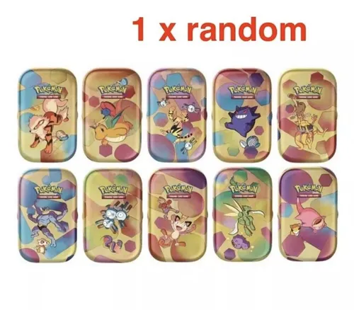Pokémon TCG: Scarlet & Violet—151 Mini Tin - EN - Sammelkartenspiele: Booster Packs, exklusives Mini Tin mit limitierter Edition für Sammler und Fans!