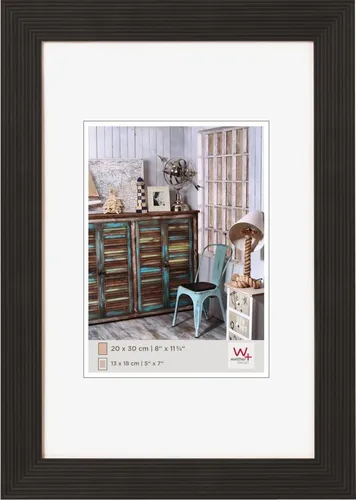 Holzrahmen Grado - 10x15 cm - schwarz