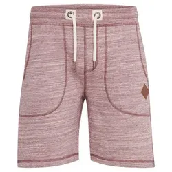 Solid SDAris Herren Sweatshorts - Bequeme Jogginghose in Weinrot - Herren-Shorts aus angenehmem Sweat-Material mit kuschelweicher Fleece-Innenseite, ideal für Sport und Freizeit. Nachhaltige Produktion mit recycelten Materialien.