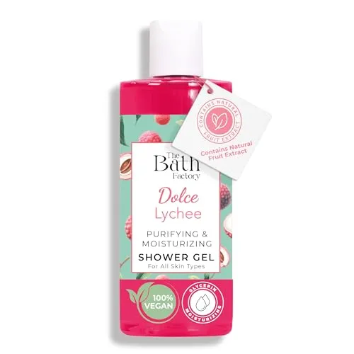 The Bath Factory, Dolce Lyche Duschgel, 400 ml