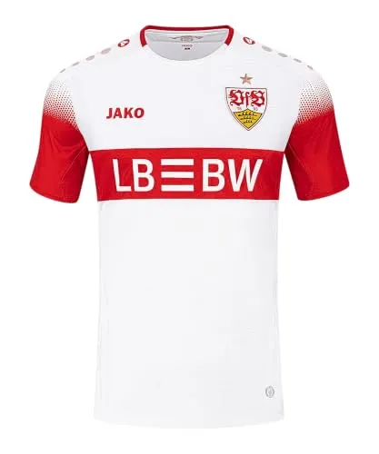 Jako Fußballtrikot VfB Stuttgart Home 2026/2027 Kids Weiß
