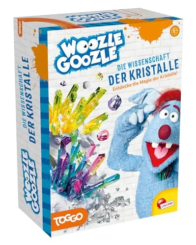 LISCIANI - WOOZLE GOOZLE - Die Wissenschaft Der Kristalle - Experimente für Kinder Ab 8 Jahren - Kristallzucht-Experimente: Zauber der Kristalle - Hergestellt in Italien