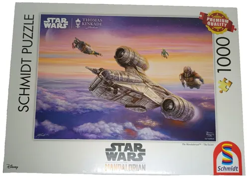 Star Wars Mandalorian | Disney | Schmidt Puzzle (1000 Teile) | Premium Quality