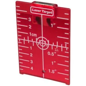 Stanley Laser-Zieltafel 1-77-170, für rote Laserstrahlen und -punkte, magnetisch