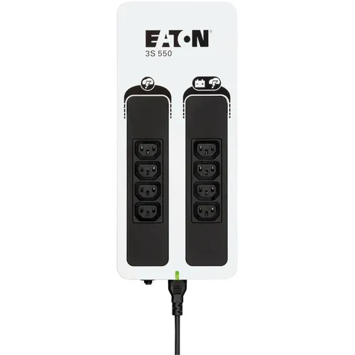 Eaton 3S550I USV-Anlage 550 VA - Unterbrechungsfreie Stromversorgung, optimaler Blitzschutz für Büro und Homeoffice