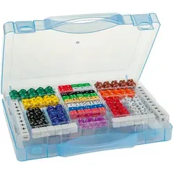 Würfelkoffer mit 162 Würfeln