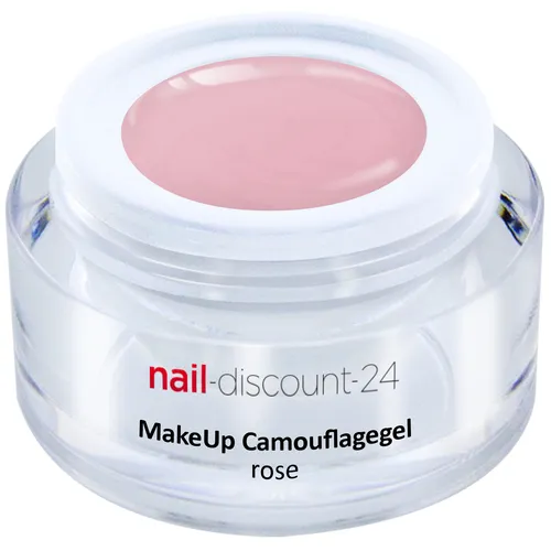 Premium XL Camouflage UV Gel Make Up rose 15ml Aufbau Nagel Cover Aufbau rosa