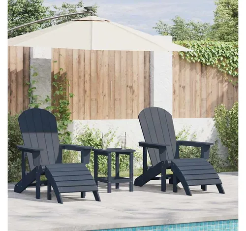 furnicato Gartenstuhl Marineblau – Moderner Stil für deinen Außenbereich - Moderner Gartenstuhl in Marineblau für stilvolle Außenräume. Robustes Material sorgt für Langlebigkeit und Wetterbeständigkeit, ideal für entspannte Stunden im Freien. Ergonomisches Design bietet hohen Sitzkomfort.