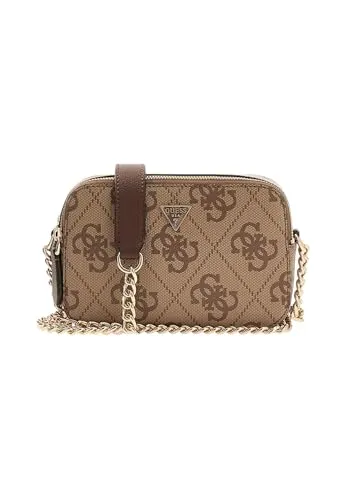 Guess Noelle Umhängetasche 20 cm in Braun - Stilvolle Guess Noelle Umhängetasche mit 20 cm, perfekt für jeden Anlass. Die hochwertige Verarbeitung und das kompakte Design machen sie zum idealen Begleiter.
