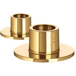 Kerzenständer Gold von ester & erik