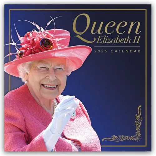 Queen Elisabeth II – Königin Elisabeth II 2026 – Wand-Kalender: Original Carousel-Kalender [Mehrsprachig] [Kalender] (Wall-Kalender)
