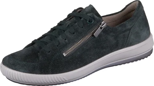 Legero Damen Tanaro Sneaker - Spruce Grün 7330, 37.5 EU Schmal - Damen-Sneaker aus Wildleder mit atmungsaktivem Textilfutter, ideal für Komfort und Stil im Alltag.