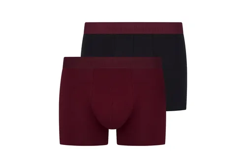 Bruno Banani Boxer Flowing (2er Pack) mit kontrastreichem Logobund