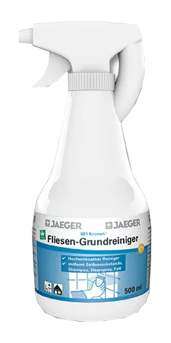 Jaeger Fliesen-Grundreiniger 500ml 35,80€/L