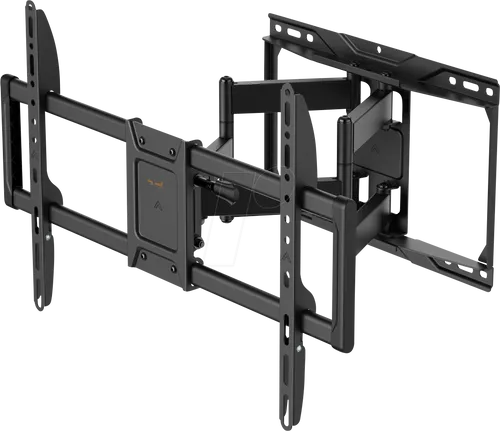 MYW HF23L TV-Wandhalterung für 37''-90'' Fernseher, schwenkbar, bis 75 kg - Schwenkbare TV-Wandhalterung für Bildschirme von 37'' bis 90'' (94-229 cm), max. 75 kg Tragfähigkeit. Flexibel neigbar und horizontal anpassbar für den optimalen Blickwinkel. Integriertes Kabelmanagement für ein sauberes Setup.