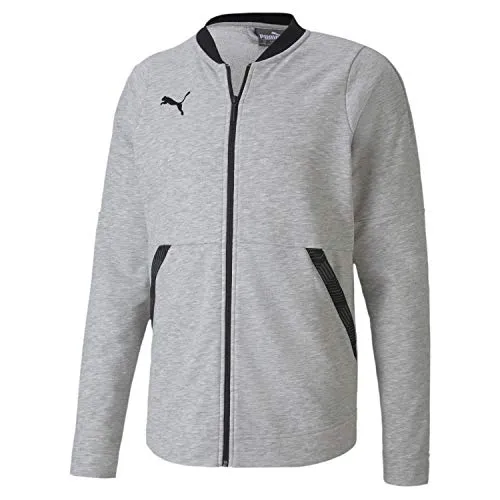 PUMA Herren Trainingsjacke, Light Gray Heather, M