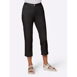 Witt Jeansshorts 7/8-Hose komfortabel schwarz|weiß 44