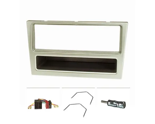 tomzz Audio Radioblende Set passt für Opel Corsa C Combo Omega B Vectra C Meriva m Autoradio