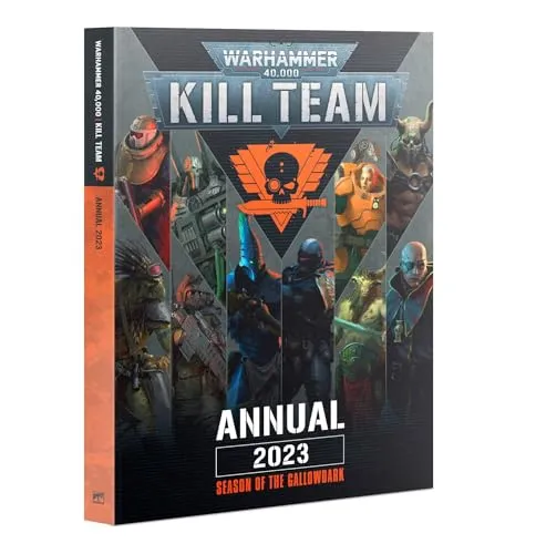 Games Workshop Kill Team: Annual 2023 - EN - Tabletop Spiel mit umfassenden Regeln für 10 Kill-Teams, inklusive 45 Missionen und spannenden Kampagnen für endlosen Spielspaß.