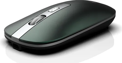 Inca Kabellose Bluetooth Maus 1600 DPI - Silent & Wiederaufladbar - Mäuse mit Bluetooth 3.0/5.1, 1600 DPI für präzises Tracking. Ideal für ruhiges Arbeiten dank Silent-Tastenfunktion und langer Akkulaufzeit.