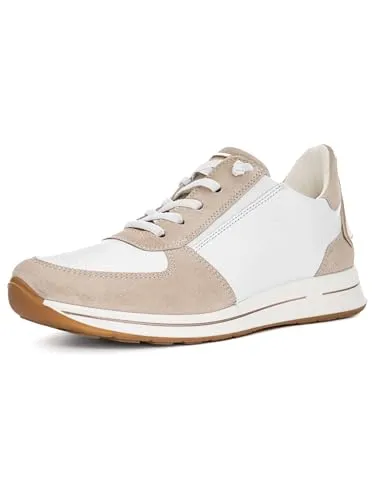 ARA 12-24836 Osaka Shell Sneaker, Weiss Gr. 36.5 - Damen-Sneaker mit modernem Design und optimalem Tragekomfort für den Alltag.
