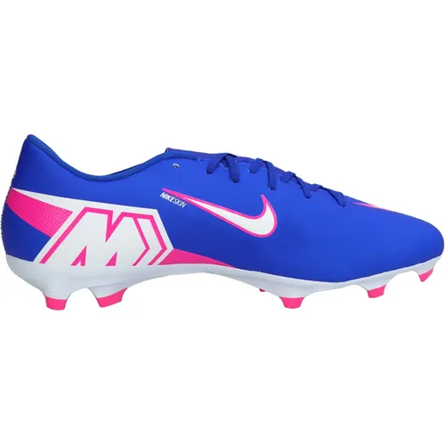 Nike ZM Vapor 16 FG/MG Fußballschuh in Blau, Größe 46 - Erlebe Geschwindigkeit mit den Nike ZM Vapor 16 FG/MG Fußballschuhen. Ausgestattet mit einem innovativen Air Zoom-Element in der Ferse für optimalen Antrieb und Kontrolle auf dem Platz.