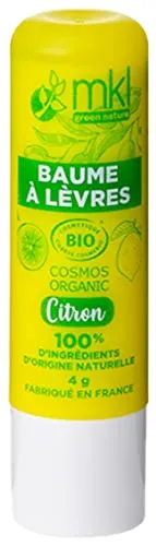 Mkl Green Nature Organischer Lippenbalsam 4G - Lemon