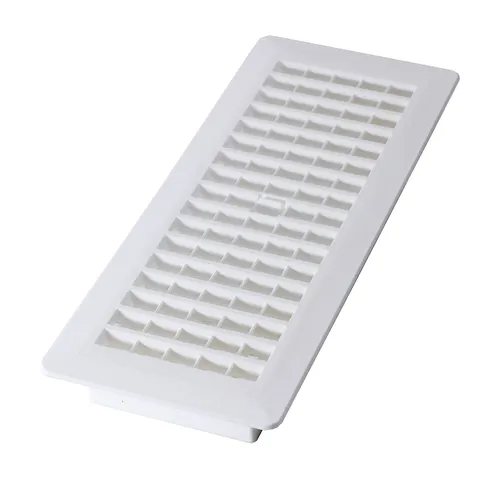 Decor Grates PL412-WH Gitterbodenregister, weiß, 10,2 x 30,5 cm