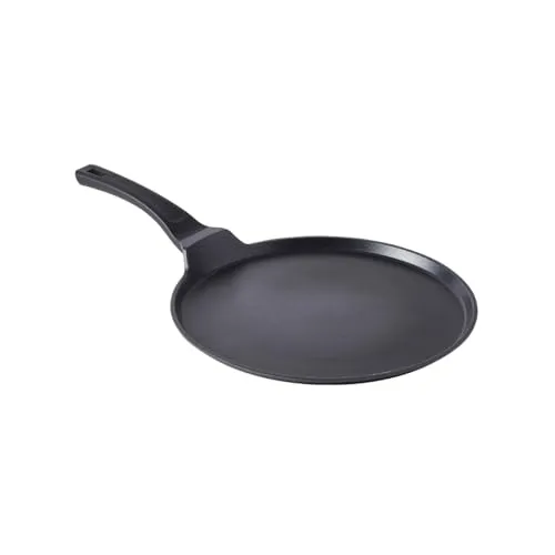 Mastrad Crêpes-Pfanne 28 cm - Pfannen für perfekte Crêpes: Diese 28 cm große Pfanne aus Aluminiumguss sorgt für gleichmäßige Hitzeverteilung und ist mit einer Antihaftbeschichtung ausgestattet, ideal für alle Herdarten.