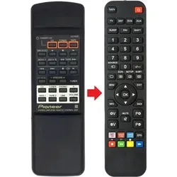 Fernbedienung geeignet für PIONEER A209R von Pioneer