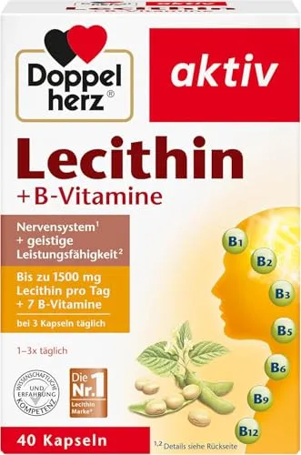 Doppelherz Lecithin + B-Vitamine Kapseln aktiv von Doppelherz
