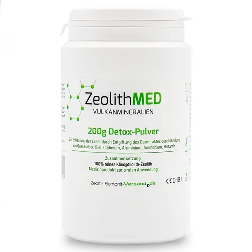 Zeolith MED Pulver von Zeolith-Bentonit-Versand.de