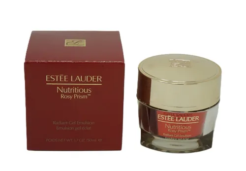 Estée Lauder Nutrious Rosy Prism Radiant Gel Emulsion 50 ml - Hochwertige Gel-Emulsion für strahlende Haut, spendet intensive Feuchtigkeit und sorgt für ein frisches, gesundes Aussehen.