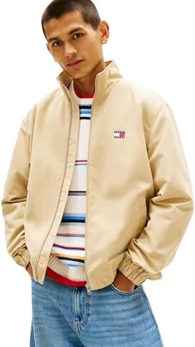Tommy Jeans Blouson TJM ESSENTIAL - Modischer Herren-Blouson von Tommy Jeans, leicht und lässig. Perfekt für entspannte Outfits und vielseitige Kombinationen. Mit elastischen Ärmeln und praktischen Taschen für einen stilvollen Look.