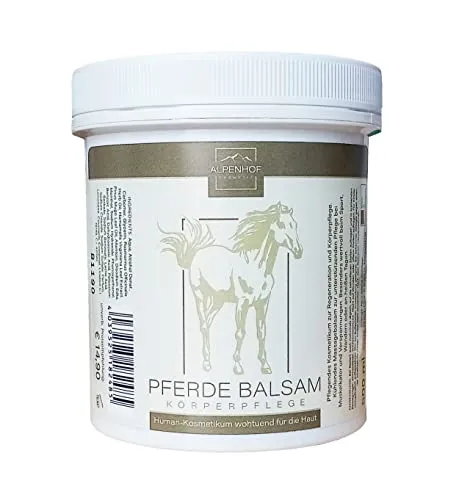 PFERDE BALSAM 500ml kühlend Pferdesalbe Körper Hautpflege Sportgel Sport Salbe Balsam Creme 85
