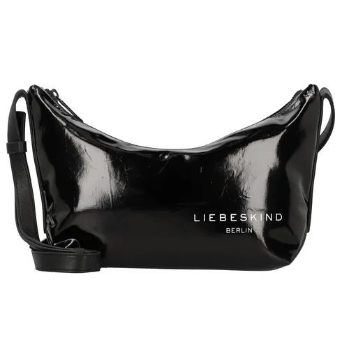 Liebeskind Berlin Crossbody M ELVIRA RAIN black - Umhängetasche mit wasserabweisendem Material, perfekt für stilvolle Auftritte bei jedem Wetter.