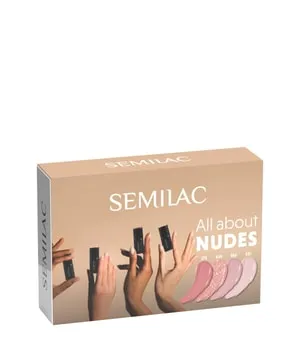 Semilac Colour's Set All About Nudes Nagellack-Set 1 Stk