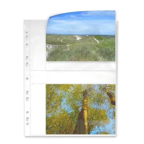 Fotohüllen HERMA Sammelhüllen Postkarten Folien Postkartenhüllen 13X18 Fotos 300