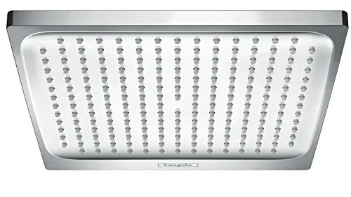 hansgrohe Crometta E 240 Kopfbrause 26726000 - 240 x 240 mm, verstellbar, luxuriöser Rain-Strahl für entspannende Duscherlebnisse