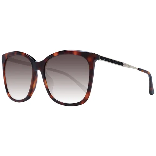 Jimmy Choo NEREA Sonnenbrille 57 Damen Braun von Jimmy Choo