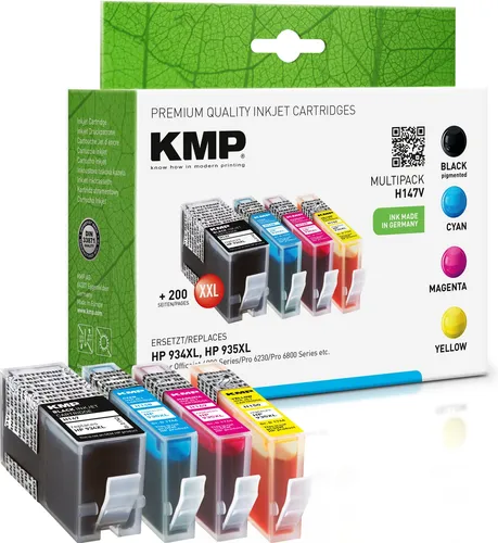 KMP Druckerpatronen H147V 4er-Set