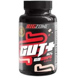 Big Zone - GUT+ - 60 Kapseln - Sportnahrung mit synergistischer Formel aus 8 hochdosierten Wirkstoffen, inklusive Zink-Carnosin und Diaminoxidase für optimale Unterstützung des Verdauungssystems.