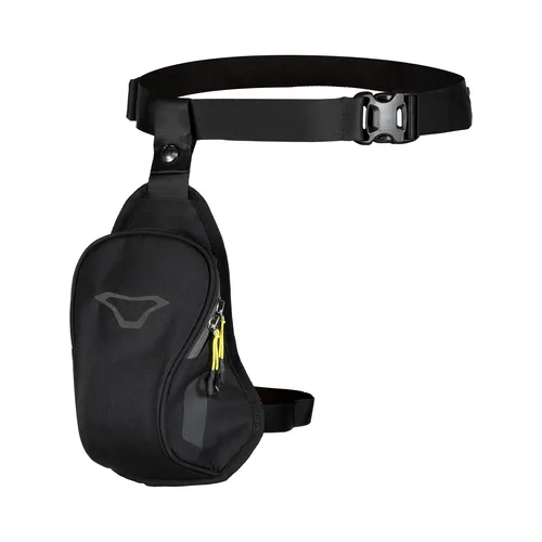 Macna Basic Leg Bag One Size - Praktische Gürteltasche für unterwegs, ideal für Motorradfahrer und Sportler, bietet ausreichend Platz für wichtige Utensilien.