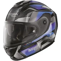 Nolan X-903 Ultra Carbon Highspeed N-Com Helm - Motorradhelm mit MVA für schnelle Visierwechsel, Notfall-Wangenpolster und ultraweitem Visier mit Anti-Kratz-Beschichtung für optimale Sicht und Sicherheit.