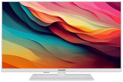 Telefunken XF32N750M-W - 32 Zoll Full HD LED Fernseher, integrierter Triple-Tuner für flexibles Fernsehen ohne zusätzlichen Receiver